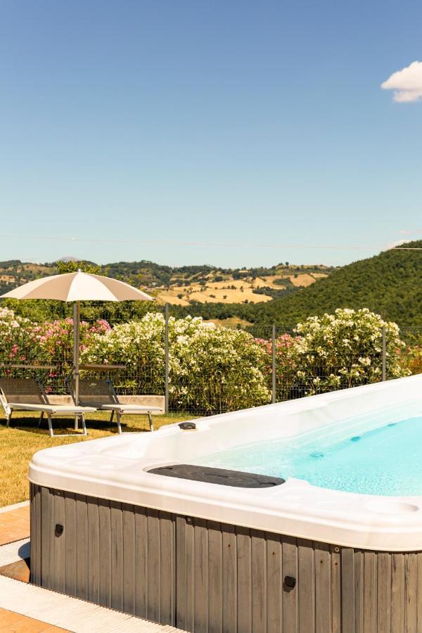 Villa Borgo Santa Cecilia Gubbio Exterior foto